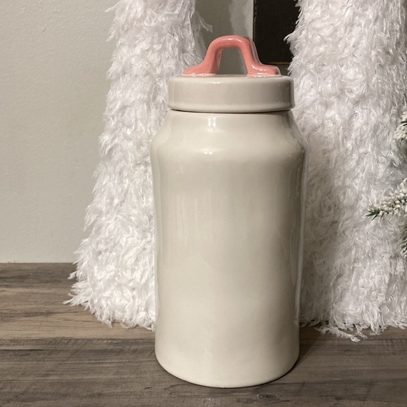 Rae Dunn TALL bunny love CANISTER - Picture 6 of 11